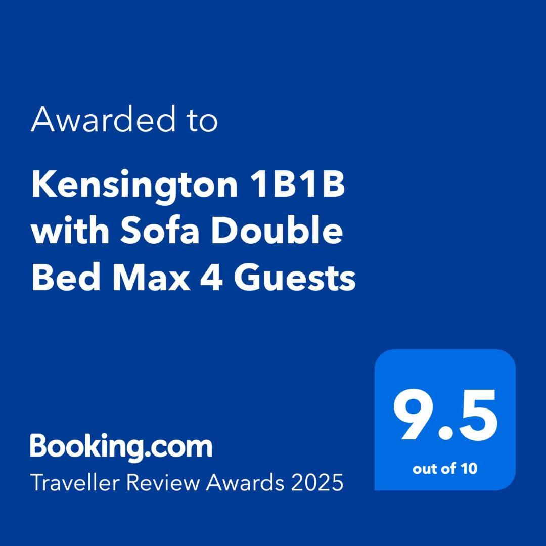 Kensington 1b1b With Sofa Double Bed Max 4 Guests * Londra